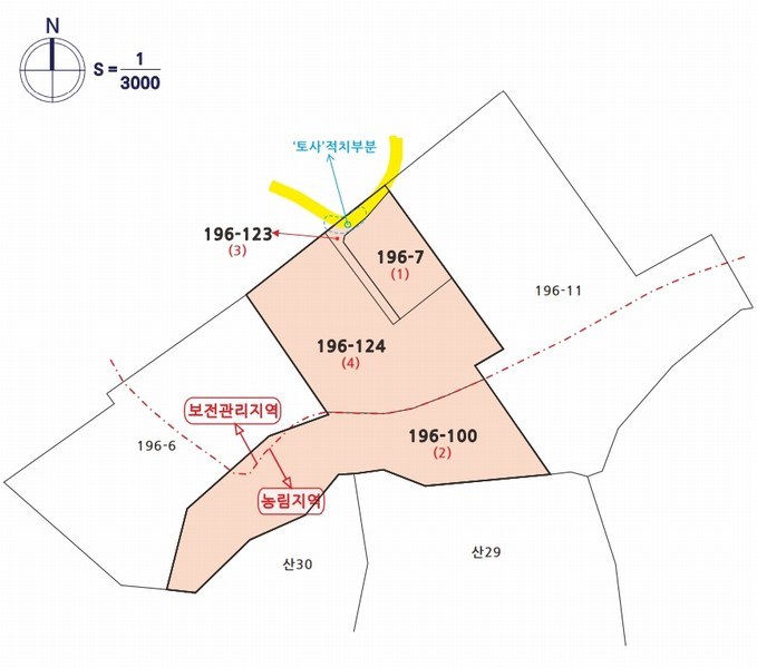 2025타경3549 충청남도 금산군 제원면 천내리 196-7 임야 경매 이미지