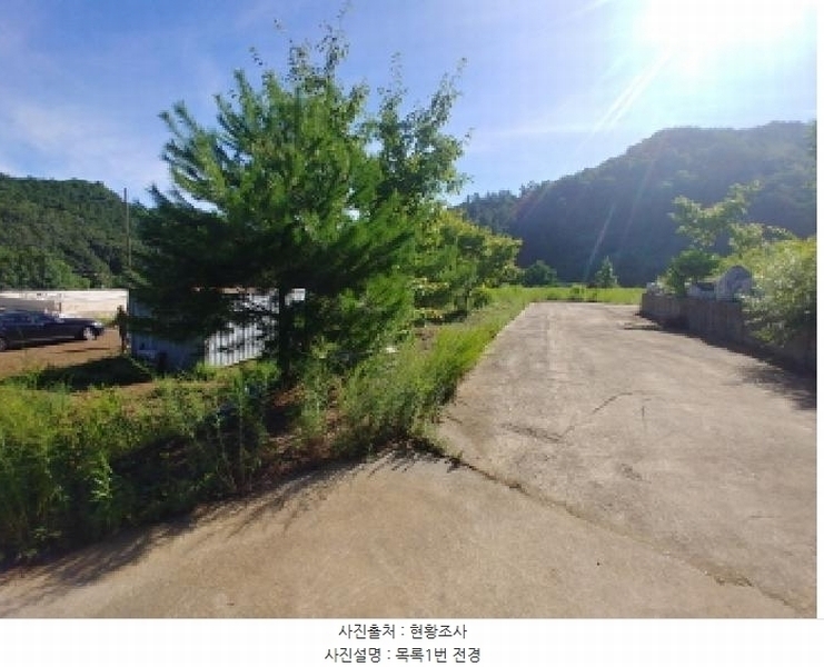 2025타경3661 충청남도 금산군 진산면 두지리 265-2 임야 경매 이미지