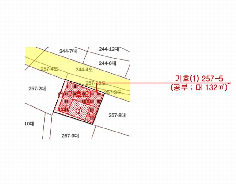 2025타경501961 대전광역시 동구 인동 257-5 주택 경매 이미지