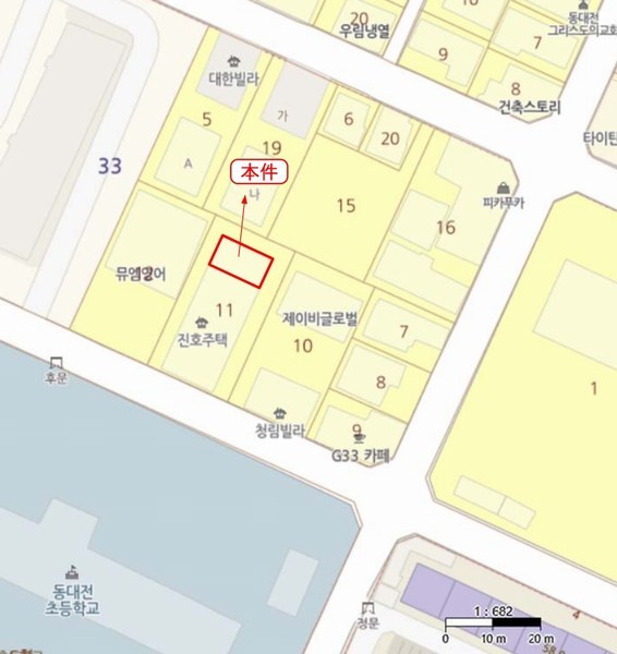 2025타경502110 대전광역시 동구 가양동 33-11 다세대(빌라)[공급18평형] 경매 이미지