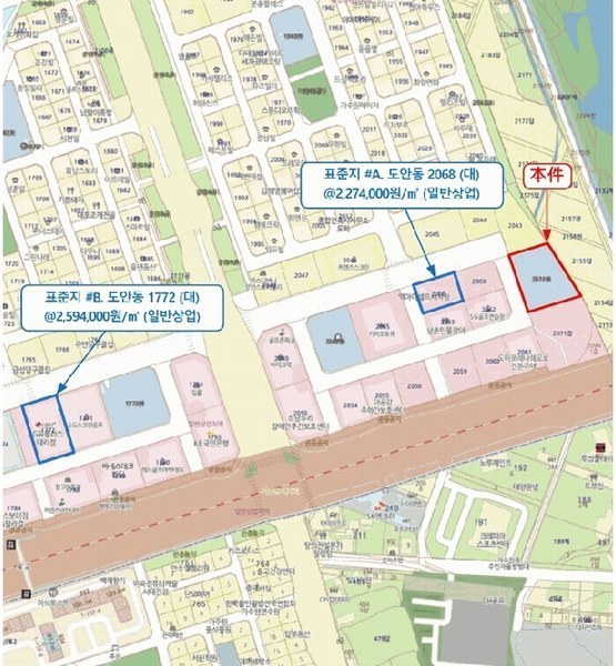 2025타경502482 대전광역시 서구 도안동 2070 주차장 경매 이미지