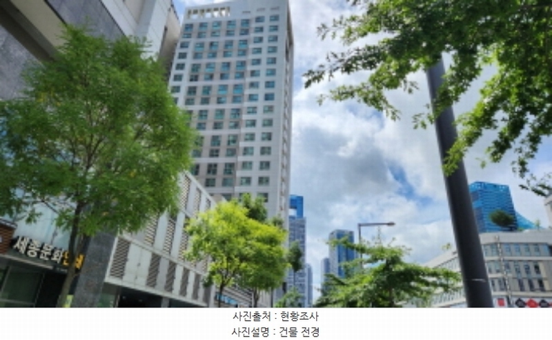 2024타경115581 세종특별자치시 갈매로 364, 푸르지오시티 7층 749호 오피스텔[계약15평형] 경매 이미지