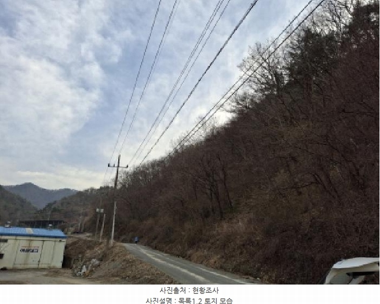 2025타경1580 대전광역시 동구 상소동 산7-1 임야 경매 이미지