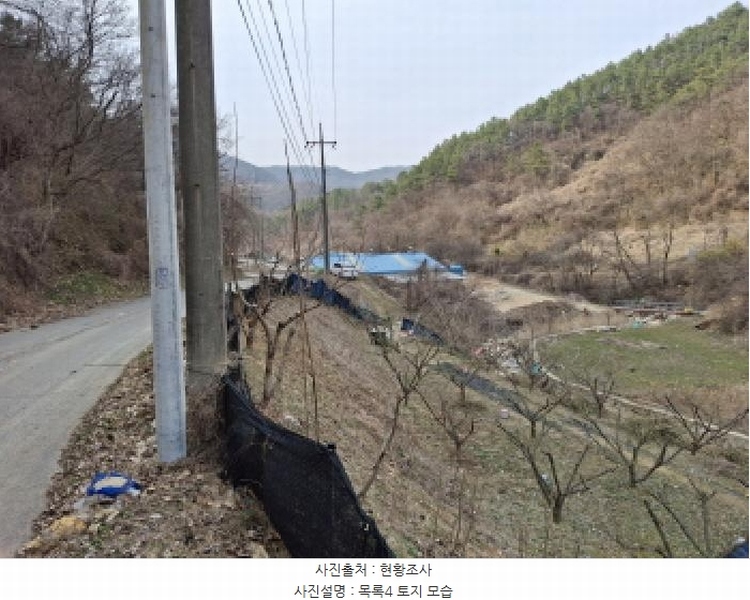 2025타경1580 대전광역시 동구 상소동 산7-1 임야 경매 이미지