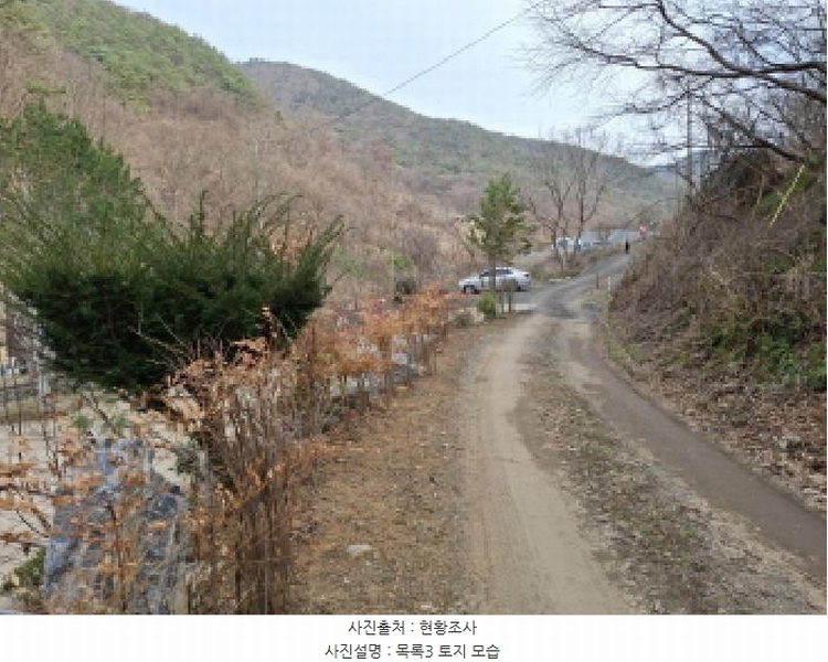 2025타경1580 대전광역시 동구 상소동 산7-1 임야 경매 이미지