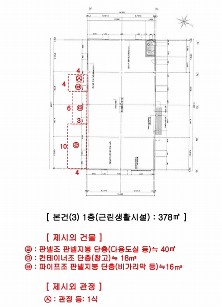 2025타경500025 충청남도 금산군 금성면 하류리 209 근린시설 경매 이미지