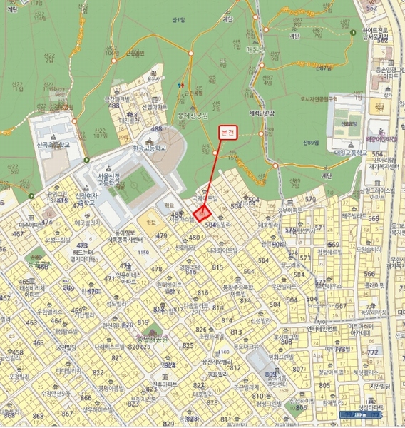 2025타경10746 서울특별시 강서구 화곡동 504-80 다세대(빌라)[공급11평형] 경매 이미지