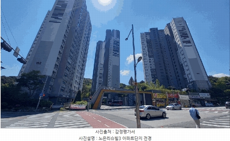 2025타경502235 대전광역시 유성구 지족동로 124, 노은리슈빌3아파트 101동 4층 404호 아파트[공급34평형] 경매 이미지