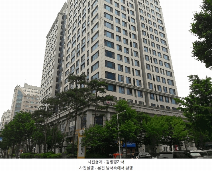 2025타경502414 대전광역시 서구 둔산중로 20, 나비가아르누보팰리스 7층 710호 오피스텔[계약111평형] 경매 이미지