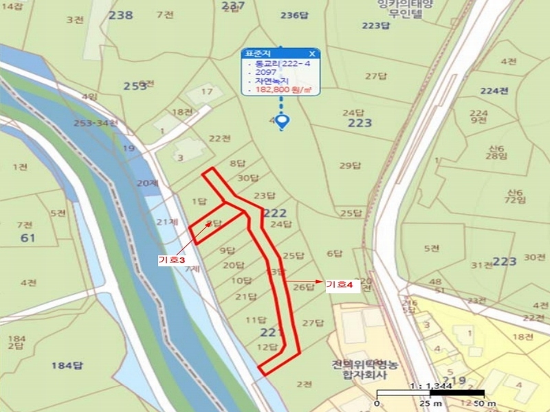 2024타경8843 세종특별자치시 전의면 동교리 221-8 농지 경매 이미지