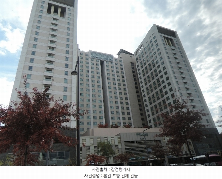 2024타경121937 세종특별자치시 갈매로 364, 푸르지오시티 12층 1260호 오피스텔[계약17평형] 경매 이미지