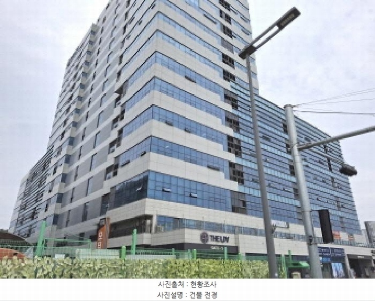 2025타경3522 대전광역시 유성구 복용동로 43, 대전도안더리브시그니처 2층 에프208호 아파트형공장 경매 이미지