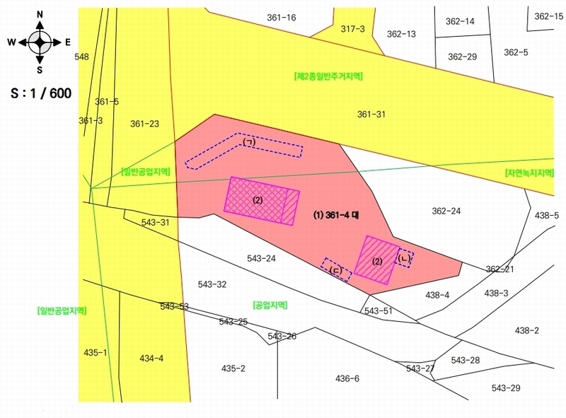 2025타경3826 대전광역시 대덕구 읍내동 361-4 주유소(위험물) 경매 이미지