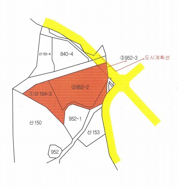 2025타경3859 경상북도 포항시 북구 장성동 산154-3 임야 경매 이미지
