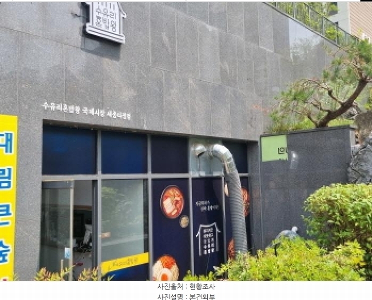 2025타경502623 세종특별자치시 다정중앙로 19, 가온마을4단지 상가1동 지1층 101호 근린상가 경매 이미지