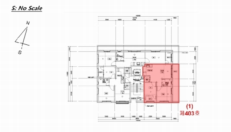 2025타경10802 서울특별시 강서구 강서로18길 68-17, 영진팰리스 4층 403호 다세대(빌라) 경매 이미지
