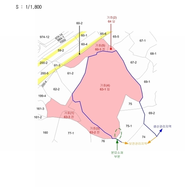 2025타경502799 세종특별자치시 연동면 문주리 63-3 임야 경매 이미지