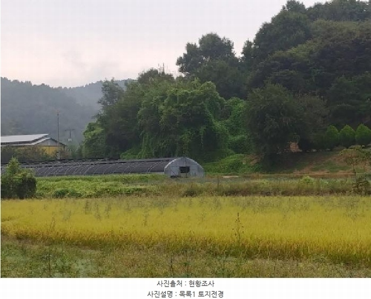 2025타경503424 충청남도 금산군 제원면 금성리 52-1 농지 경매 이미지