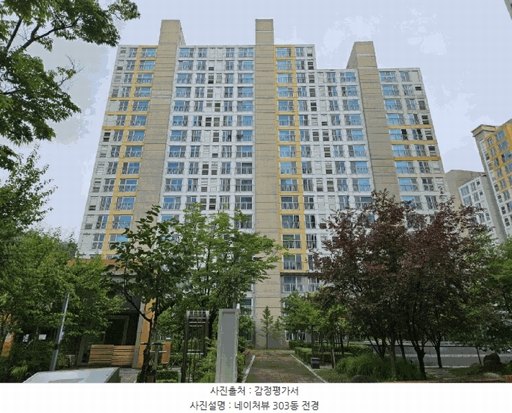 2025타경3623 대전광역시 유성구 지족로148번길 22, 네이처뷰 303동 3층 302호 아파트 경매 이미지