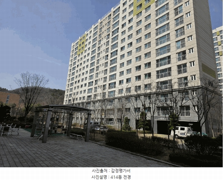2025타경502033 세종특별자치시 새롬북로 13, 새뜸마을4단지 414동 1층 104호 아파트[공급39평형] 경매 이미지