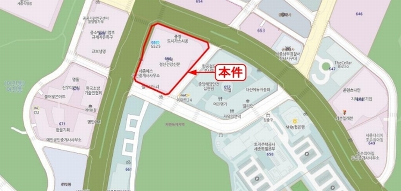 2025타경502261 세종특별자치시 어진동 656 오피스텔[계약15평형] 경매 이미지