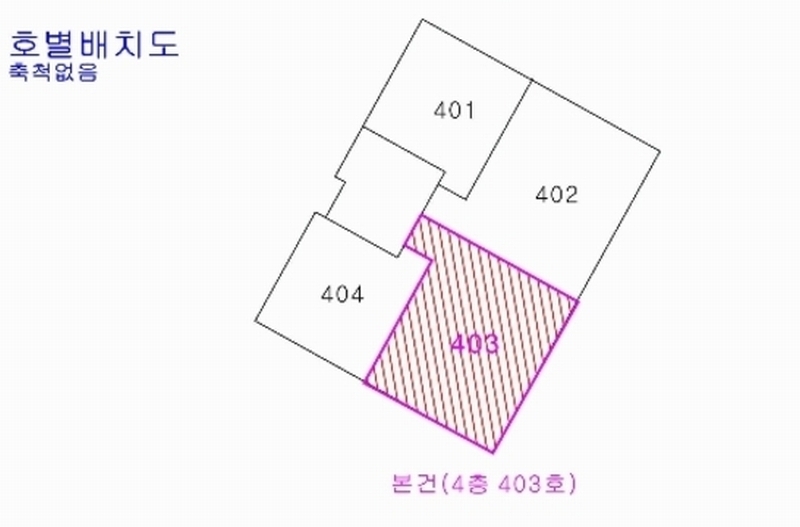2023타경119159 대전광역시 동구 옻밭5길 118, 더헤븐빌 4층 403호 다세대(빌라)[공급22평형] 경매 이미지