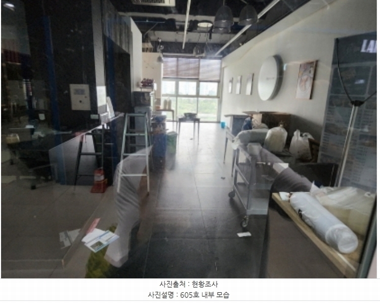 2024타경9426 세종특별자치시 도움1로 108, 몰리브 6층 605호 근린상가 경매 이미지