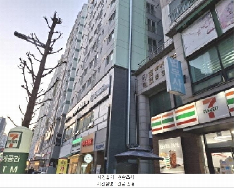 2025타경1399 대전광역시 유성구 문화원로 117, 라온팰리스 1동 2층 201호외1개호 근린상가 경매 이미지
