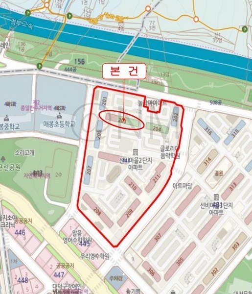 2025타경3853 대전광역시 대덕구 동춘당로114번길 47, 선비마을아파트2단지 203동 3층 306호 아파트[공급31평형] 경매 이미지