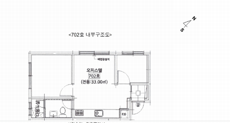 2025타경10889 서울특별시 강서구 양천로60길 41-8, 아줄리움 7층 702호 오피스텔[계약15평형] 경매 이미지