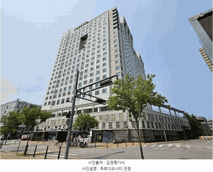 2025타경502501 세종특별자치시 갈매로 364, 푸르지오시티 17층 1734호 오피스텔[계약16평형] 경매 이미지