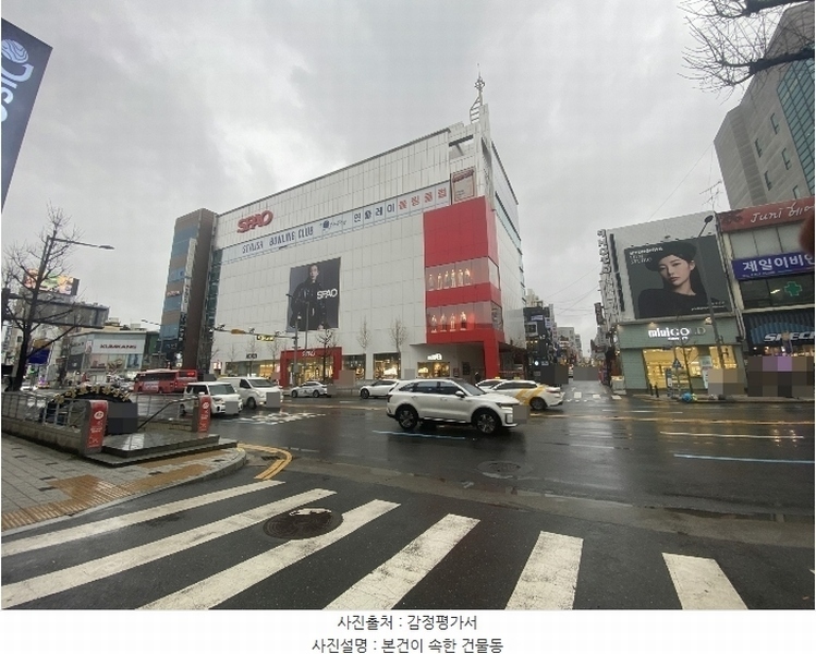 2023타경120319 대전광역시 중구 중앙로 160, 밀라노21 지하층 159호외7개호 근린상가 경매 이미지