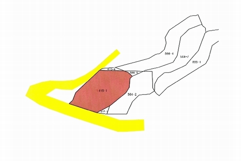 2025타경3863 경상북도 포항시 북구 흥해읍 용한리 415-1 대지 경매 이미지