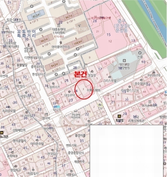 2025타경502176 대전광역시 중구 인창로 25, 다솔리버팰리스 10층 1003호 아파트 경매 이미지