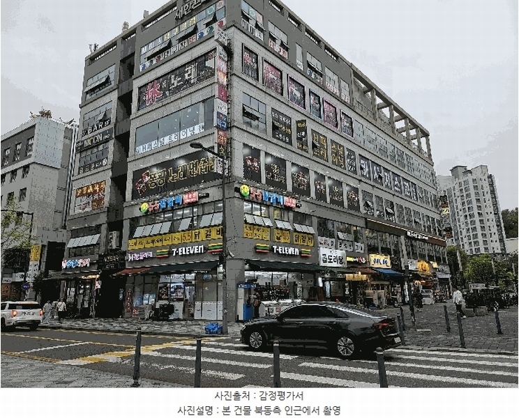 2025타경502256 세종특별자치시 보듬3로 8-27, 새한빌딩 1동 6층 607호 근린상가 경매 이미지