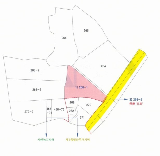 2025타경502383 대전광역시 유성구 복용동 268-1 농지 경매 이미지