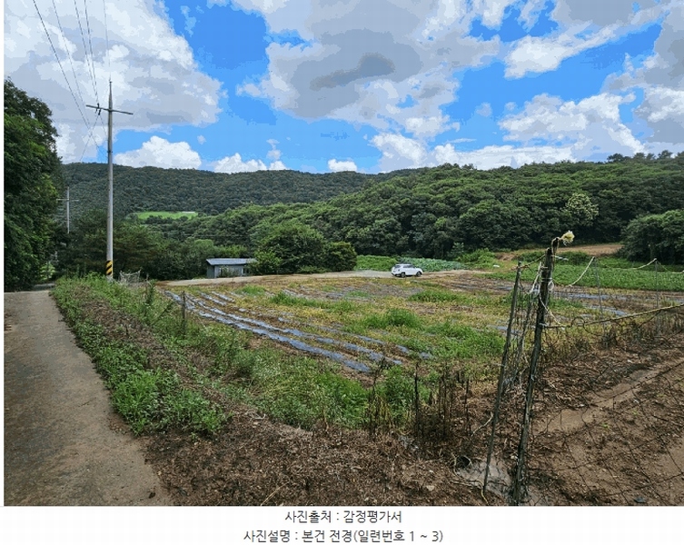 2025타경502815 세종특별자치시 장군면 송학리 450 농지 경매 이미지