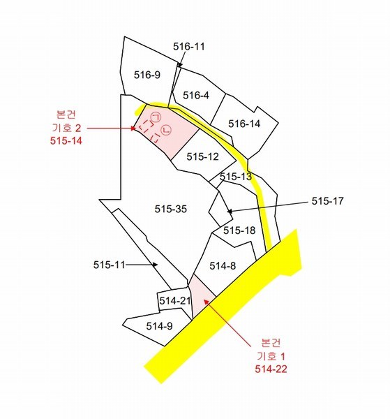 2025타경503179 세종특별자치시 장군면 대교리 515-14 대지 경매 이미지