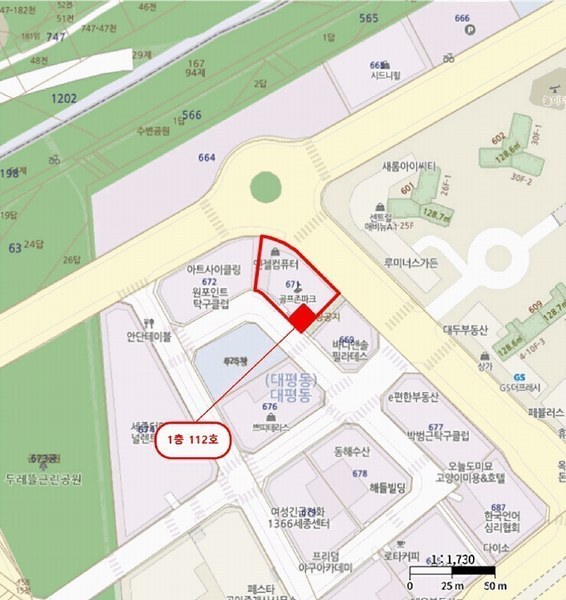 2025타경503290 세종특별자치시 대평동 671 근린상가 경매 이미지