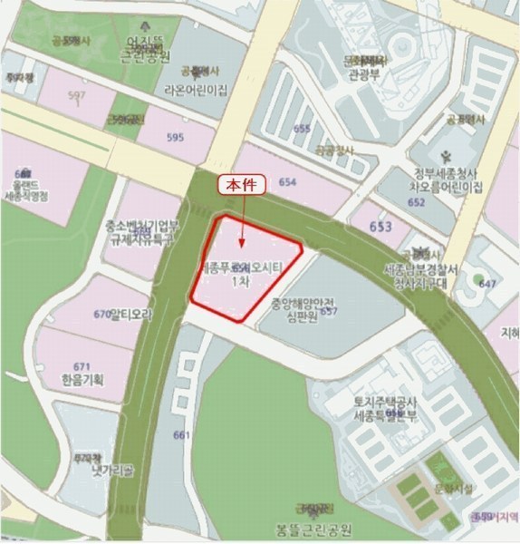 2025타경503314 세종특별자치시 어진동 656 오피스텔[계약16평형] 경매 이미지
