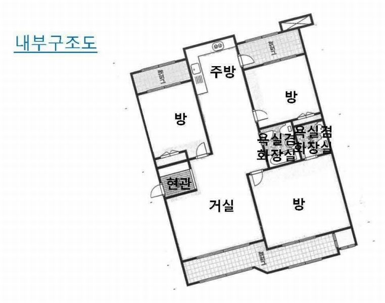 2025타경10959 서울특별시 노원구 섬밭로 232, 현대아파트 104동 3층 306호 아파트 경매 이미지