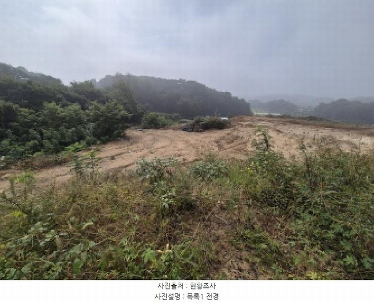 2025타경503450 세종특별자치시 장군면 하봉리 429-3 임야 경매 이미지