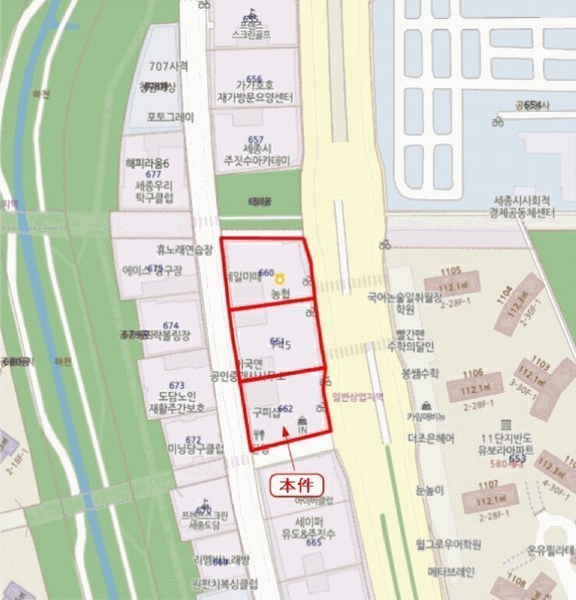 2025타경503474 세종특별자치시 도담동 660 오피스텔[계약19평형] 경매 이미지