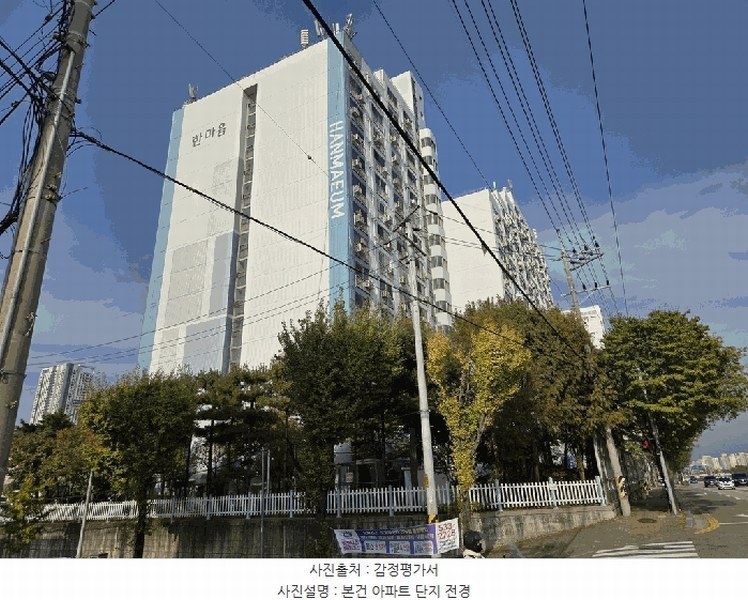 2025타경503662 대전광역시 서구 괴정로 203, 덕일한마음아파트 9층 916호 아파트[공급16평형] 경매 이미지