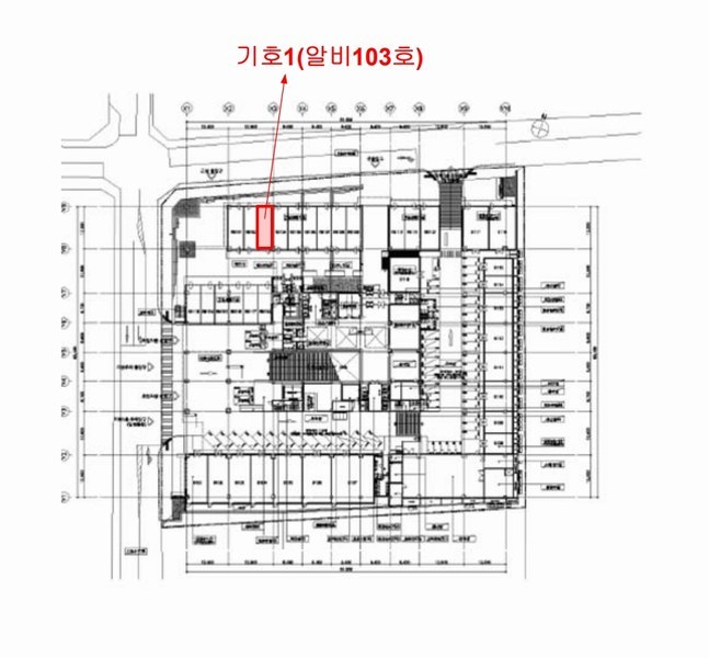 2024타경11641 대전광역시 대덕구 대화로106번길 66, 펜타플렉스대전 지하1층 알비103호 근린상가 경매 이미지
