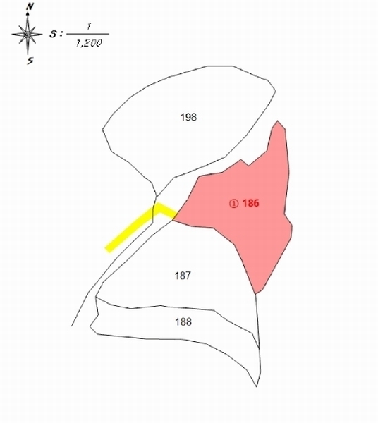 2025타경150 경상북도 예천군 지보면 송평리 186 농지 경매 이미지