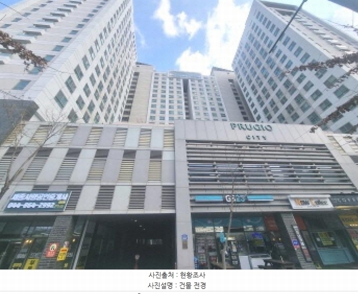 2025타경501861 세종특별자치시 갈매로 364, 푸르지오시티 11층 1135호 오피스텔[계약16평형] 경매 이미지