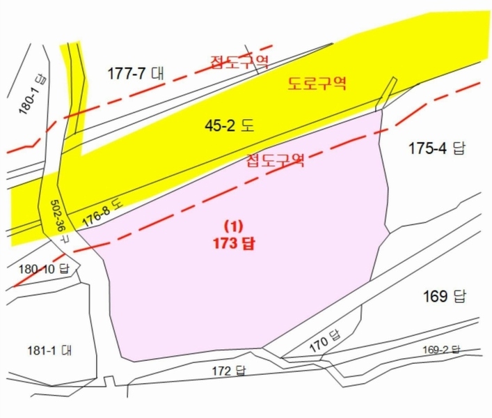 2025타경501895 충청남도 금산군 진산면 교촌리 173 농지 경매 이미지