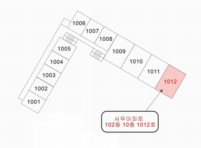 2025타경502231 대전광역시 서구 도산로370번길 55, 서우아파트 102동 10층 1012호 아파트[공급49평형] 경매 이미지