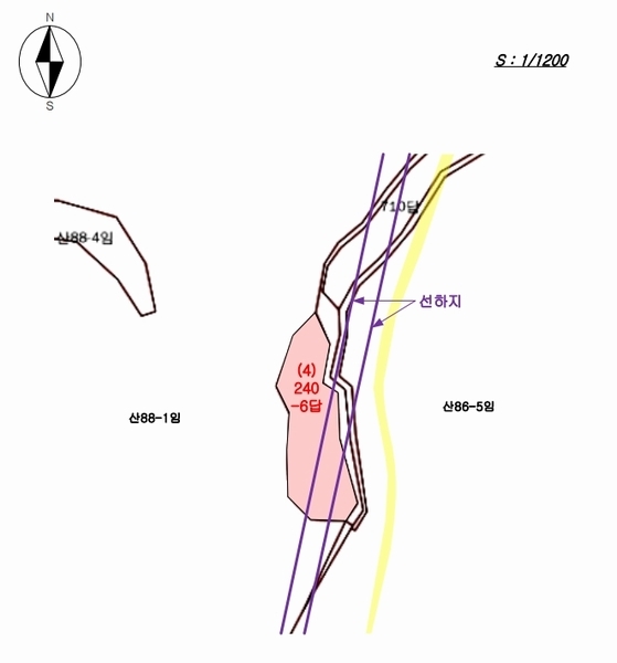 2025타경501887 충청남도 금산군 추부면 서대리 711 농지 경매 이미지
